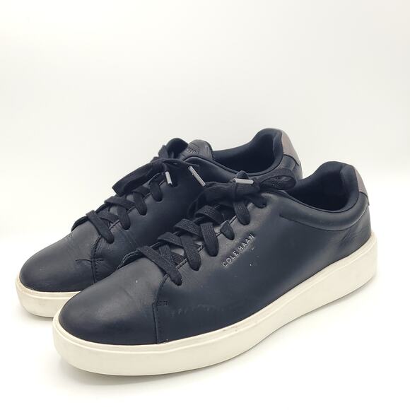 Cole Haan Grand Crosscourt Traveler black Leather Casual mens Size 11